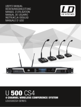 LD Systems LDU500CS4 SERIES User manual