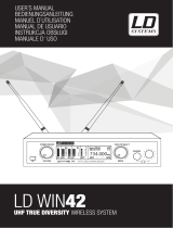 LD Systems WIN 42 HHC User manual