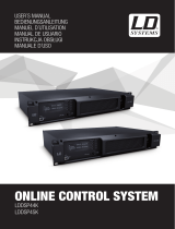LD Systems DSP 44 K RACK User manual