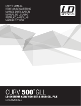 LD Systems CURV 500 SLA T W User manual