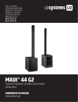 LD Systems MAUI® 44 G2 User manual