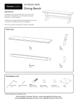 Home Styles 5525-29 Assembly Instructions