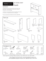 Home Styles 5506-687 Assembly Instructions
