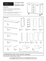 Home Styles 5506-953 Assembly Instructions