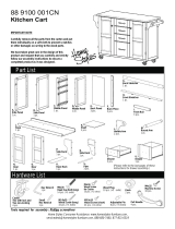 Home Styles 9100-1016G Operating instructions