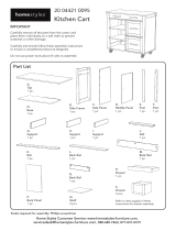 Home Styles 4421-95 Assembly Instructions