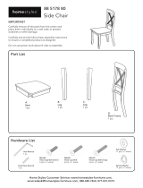 Home Styles 5178-318 Assembly Instructions