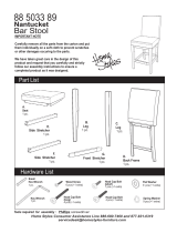 Home Styles 5033-949 Assembly Instructions