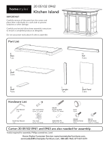 Home Styles 5102-94 Assembly Instructions