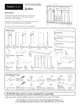 Home Styles 5100-0063 Assembly Instructions