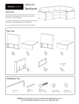 Home Styles 6800-40 Assembly Instructions