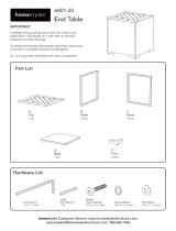 Home Styles 6801-11D6-TD Operating instructions