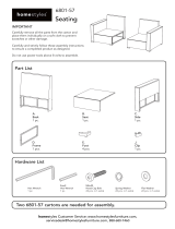 Home Styles 6801-11D6-TD Assembly Instructions