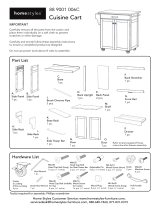 Home Styles 9001-0072 Assembly Instructions