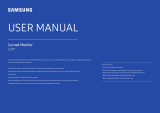 Samsung C34J791WTR User manual