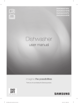 Samsung DW60M5070FW/SG User manual