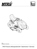 MTD CVT 900 Series Original Operating Instructions