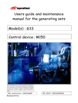 Ingersoll-Rand M150 Users Manual And Maintenance Manual