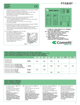Comelit FT/SB/07 Instructions Manual