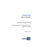 CipherLab RS30/9700A User manual