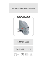 COMAC SIMPLA 500E Use and Maintenance Manual