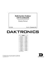 Daktronics FB-2024 Display Manual