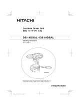 Hitachi DS 18DSAL Handing Instructions