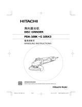 Hitachi PDA-100K Handling Instructions Manual