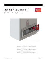 Zenith Autoboil 3 Installation And Operating Instructions Manual