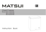 Matsui MCF145W User manual