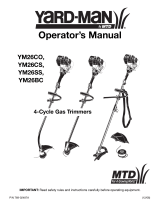 MTD Yard-Man YM26BC User manual