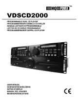 HQ Power VDSCD2000 User manual