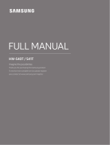 Samsung HW-S41T User manual