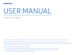 Samsung PM55F-BC User manual