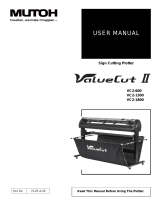 MUTOH ValueCut II VC2-1300 User manual