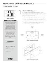 DMP Electronics 716 Installation guide