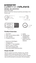 Monster MH21902 Quick start guide