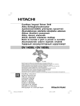 Hitachi DV 14DBL User manual