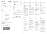 Samsung HG22ED470TW Quick setup guide