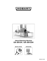 Hobart UX-30 EH Installation And Operating Instructions Manual