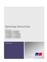 MTU 12V2000M41B Operating Instructions Manual