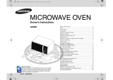 Samsung GE86N User manual