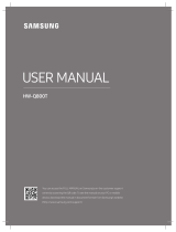 Samsung HW-Q800T Owner's manual