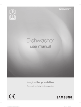 Samsung DW60M6072FW User manual