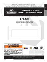 NAPOLEON EFL42S Owner's manual