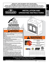 NAPOLEON NZ3000H Owner's manual