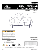 NAPOLEON NEFI27H-CTC Owner's manual