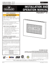 NAPOLEON WHD31NSB User manual