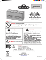 NAPOLEON GSS48 User manual