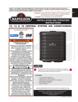 NAPOLEON NT13A030C-1 User manual